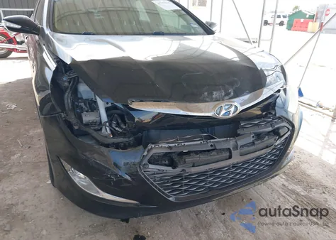 2015 Hyundai Sonata Hybrid Limited из США, поврежденный, VIN KMHEC4A4XFA123504